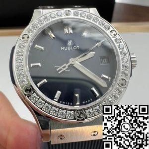 Replica Hublot Classic Fusion 33MM Quartz Movement 1:1 Best Edition HB Factory Blue Dial