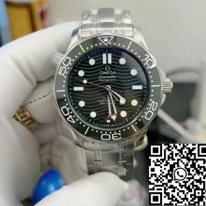Replica Omega Seamaster Diver 300M 210.30.42.20.10.001 1:1 Best Edition VS Factory Green Dial
