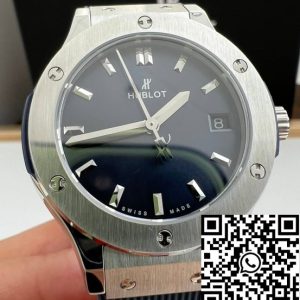 Replica Hublot Classic Fusion 581.NX.7170.RX 33MM Quartz 1:1 Best Edition HB Factory Blue Dial