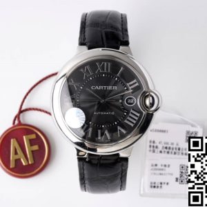 Replica Ballon Bleu De Cartier WSBB0003 42MM 1:1 Best Edition AF Factory Black Dial