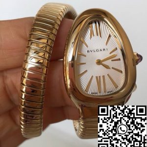 Replica Bvlgari Serpenti 1:1 Best Edition BV Factory Silver Dial