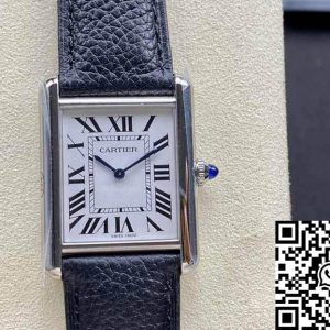 Replica Cartier Tank WSTA0041 1:1 Best Edition K11 Factory Stainless Steel Case