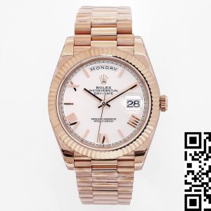 Replica Rolex Day Date M228235-0032 1:1 Best Edition EW Factory White Dial