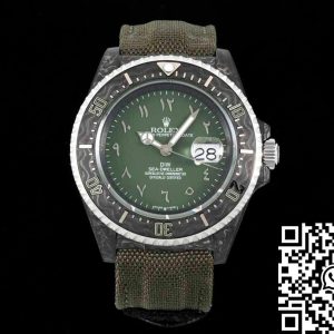 Replica Rolex Sea-Dweller 1:1 Best Edition Diw Factory Carbon Fiber Green Dial