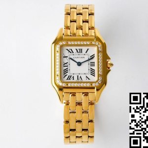 Replica Panthere De Cartier WJPN0016 27MM 1:1 Best Edition BV Factory Diamond Bezel