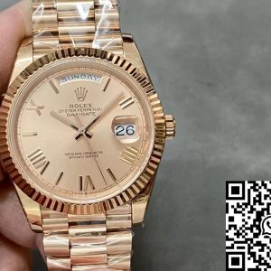 Replica Rolex Day Date M228235-0001 1:1 Best Edition GM Factory Rose Gold