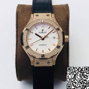 Replica Hublot Classic Fusion 38MM 1:1 Best Edition HB Factory Diamond White Dial