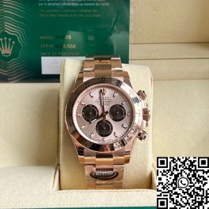 Replica Rolex Daytona M116505-0016 1:1 Best Edition BT Factory Gold Dial