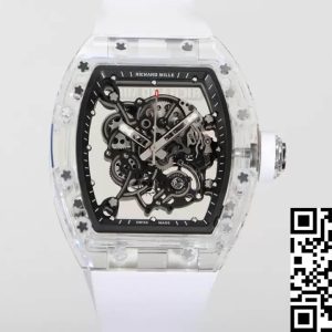 Replica Richard Mille RM055 1:1 Best Edition RM Factory White Strap