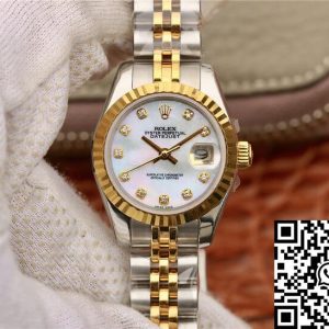 Replica Rolex Datejust M279173-0013 28MM 1:1 Best Edition Yellow Gold