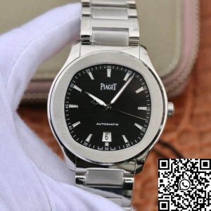 Replica Piaget Polo??S G0A41003 MKS Factory 1:1 Best Edition Black Textured Dial On Stainless Steel Bracelet Swiss ETA 1110