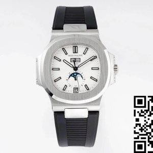 Replica Patek Philippe Nautilus 5726/1A-010 1:1 Best Edition PPF Factory Black Rubber Strap