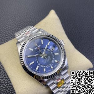 Replica Rolex Sky Dweller M336934-0006 1:1 Best Edition Noob Factory V2 Blue Dial