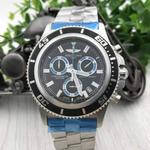 Replica BREITLING 904l Stainless Steel Quartz Watch 46MM