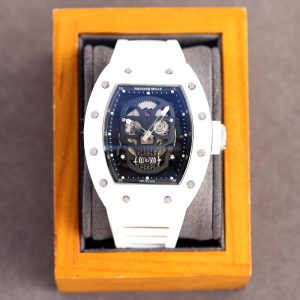 Replica Richard Mille Ceramics Shell Automatic Machine Watch 42MM