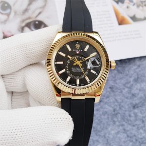 Replica Rolex Sky Dweller 904l Stainless Steel Automatic Mechanical Watch 40mm