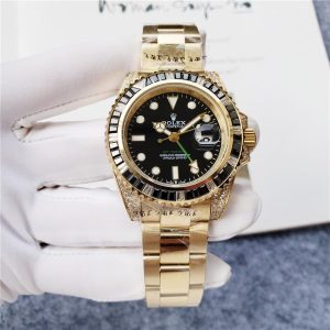 Replica Rolex GMT Master 904l Stainless Steel Automatic Mechanical Watch 40mm