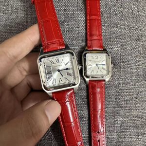 Replica Cartier Tank 904l Stainless Steel Automatic Mechanical Watch 32mm×43mm 28mm×38mm