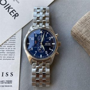 Replica IWC 904l Stainless Steel Quartz Watch 42MM