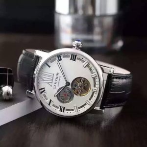 Replica Cartier 904l Stainless Steel Automatic Machine Watch 43MM