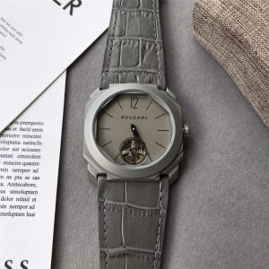 Replica BVLGARI 904l Stainless Steel Automatic Machine Watch 42MM