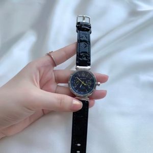 Replica LOUIS VUITTON LV 904l Stainless Steel Quartz Watch 33MM