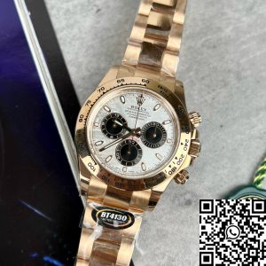 Rolex Daytona 116505 Rose Gold Chronograph 40mm Best 1:1 Edition meteorite dial BT Factory