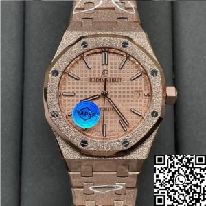 Audemars Piguet 15454OR.GG.1259OR.03 Frost Gold 1:1 best edition APS Factory Rose Gold dial Rose gold